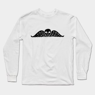 Grave Art - Winged Skull Long Sleeve T-Shirt